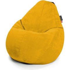 Qubo Comfort 90 Apricot VELVET FIT Augstas kvalitātes krēsls Bean Bag