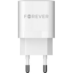 Forever TC-05 GaN PD charger 1x USB-C 1x USB 33W white