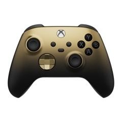 Microsoft Xbox Gold Shadow Special Edition Black, Gold Bluetooth/USB Gamepad Analogue / Digital Android, PC, Xbox Series S, Xbox Series X, iOS