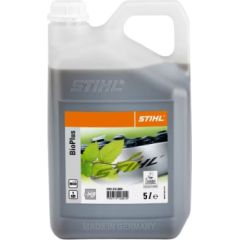 Eļļa ķēdes zāģu ķēdes ieeļļošanai Stihl BioPlus; 5 l