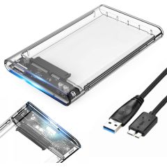 Fusion 2,5" внешний корпус для HDD SATA III | USB 3.0 прозрачный