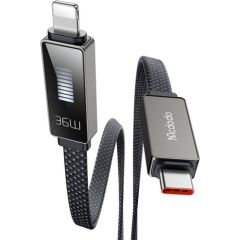 Cable Mcdodo CA-4960 USB-C to Lightning with display 1.2m (black)