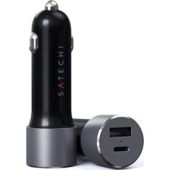 Satechi Car Charger 1x USB-A 1x USB-C  (ST-TCPDCCM)