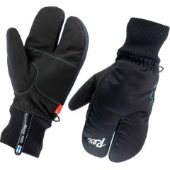 Green -8…-20°C Lobster Ski Glove / Melna / Zaļa / XL