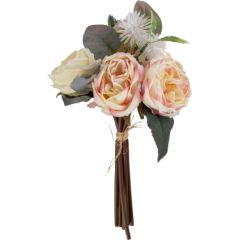 Artificial flower FLOWERLY bouquet, pink rose