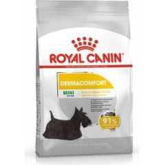 ROYAL CANIN Mini Dermacomfort -  dry food for adult small breeds of dogs with sensitive skin prone to irritation - 3kg