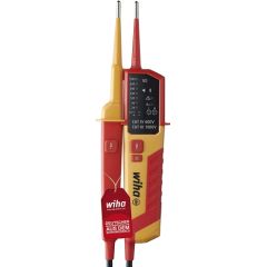 Wiha Voltage and continuity tester 45216, measuring device (red/yellow, 12 - 1,000 V AC)