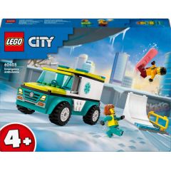 LEGO Friends Karetka i snowboardzista (60403)