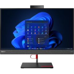 Lenovo ThinkCentre neo 50a Intel® Core™ i5 60.5 cm (23.8") 1920x1080 pixels 16 GB DDR5-SDRAM 512 GB SSD All-in-One PC Windows 11 Pro Wi-Fi 6 (802.11ax) Black