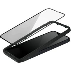 Fusion EDGE 5D tālruņa rūdītais stikls ar uzstādīšanas rāmi iPhone 13 | 13 Pro tālrunim