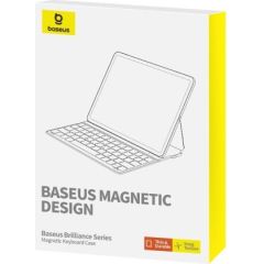 Baseus Brilliance Maks ar Klaviatūru Priekš Apple iPad Mini 8.3 (2021) / QWERTY / Type-C