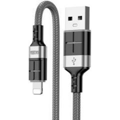 KAKUSIGA KSC-696 USB-A -> Lightning кабель для зарядки 15 Вт | 120 см серый