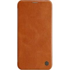 Чехол Nillkin Qin Leather Samsung A135 A13 4G коричневый