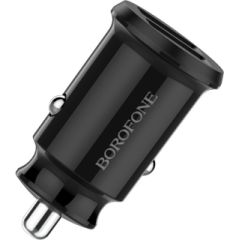 Car charger Borofone BZ8 MaxRide Dual Port black