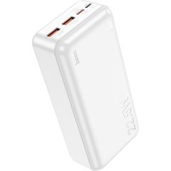 External battery Power Bank Hoco J101B PD 20W+Quick Charge 3.0 22.5W 30000mAh white