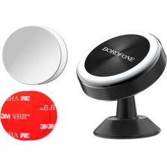 Car phone holder Borofone BH5 Platinum, dashboard mounting, magnetic fixing