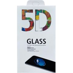Защитное стекло дисплея 5D Full Glue Samsung Note 20 выгнутое без выреза черное