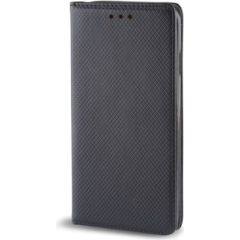 Fusion Magnet Case grāmatveida maks telefonam Samsung A146 | A145 Galaxy A14 5G | 4G melns