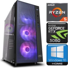 INTOP Ryzen 5 5600X 16GB 240SSD M.2 NVME RTX3060 12GB WIN10