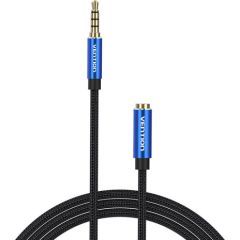 TRRS 3.5mm Male to 3.5mm Female Audio Extender 1.5m Vention BHCLG Blue