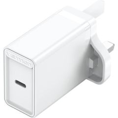 USB-C Wall Charger Vention FADW0-UK (20 W) UK White