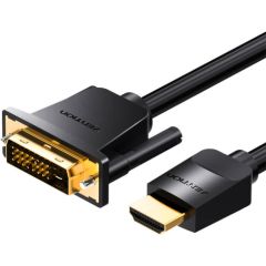 HDMI to DVI Cable 5m Vention ABFBJ (Black)