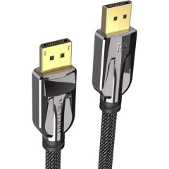 Display Port cable 2x Male, Vention HCABG 8K 60Hz, 1.5m (black)