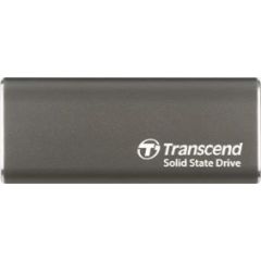 External SSD TRANSCEND ESD265C 500GB USB-C 3D NAND Write speed 950 MBytes/sec Read speed 1050 MBytes/sec TS500GESD265C