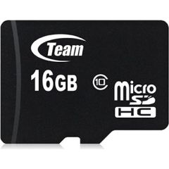 Team Group TEAM MICRO SDHC 16GB CLASS 10 RETAIL W/0Adapter