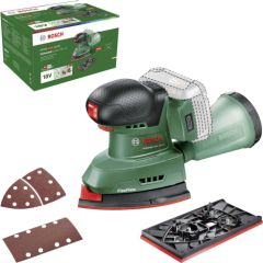 Trīsstūra slīpmašīna Bosch UniversalSander 18V-10; 18 V (bez akumulatora un lādētāja)