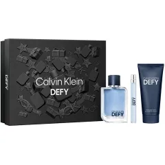 Calvin Klein Defy EDT 100 ml + EDT 10 ml + dušas želeja 100 ml komplekts vīriuešiem