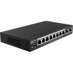 NET SWITCH 10PORT 1000M POE+/RG-ES210GC-LP RUIJIE