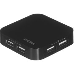 HUB USB D-Link 4x USB-A 2.0 (DUBH4)