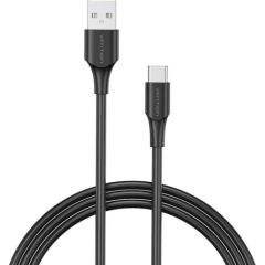 USB 2.0 A to USB-C 3A Cable Vention CTHBF 1m Black