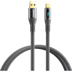 Cable USB-C Remax Zisee, RC-030, 66W, 1,2m (grey)