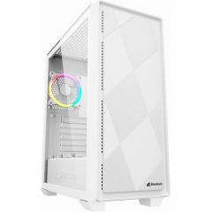 Sharkoon VS8 RGB , tower case (white, tempered glass)