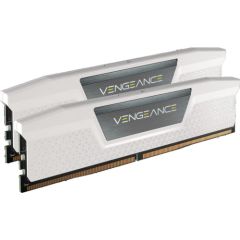 Corsair DDR5 - 32GB - 5600 - CL - 40 (2x 16 GB) dual kit, RAM (white, CMK32GX5M2B5600C40W, Vengeance, INTEL XMP)