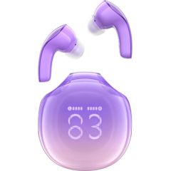 Earphones TWS Acefast T9, Bluetooth 5.3, IPX4 (grape purple)