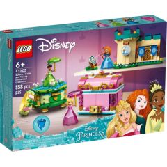 LEGO Disney Zaklęte twory Aurory, Meridy i Tiany (43203)