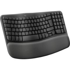 LOGITECH Wave Bluetooth ergonomic keyboard - GRAPHITE - US INT'L