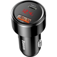 Baseus Magic charger 1x USB-A 1x USB-C 4.5 A BSU704BLK