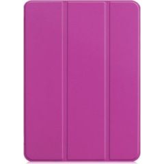 iLike   Redmi Pad SE 11 Tri-Fold Eco-Leather Stand Case Purple