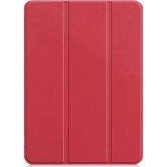 iLike   Redmi Pad SE 11 Tri-Fold Eco-Leather Stand Case Coral Pink