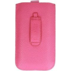 iLike Leather Pocket Case L Universal Fuchsia