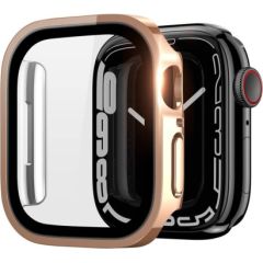 Tempered glass case Dux Ducis Hamo Apple Watch 44mm pink