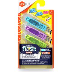 HEXBUG Интерактивная игрушка Nano Flash 3шт