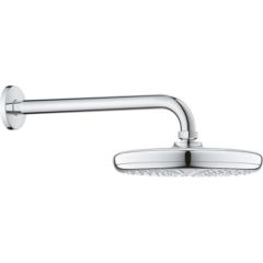 Grohe dušas galva ar turētāju Tempesta 210 I, L=286 mm, no sienas, 9,5 l/min, hroms