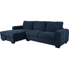 Corner sofa MARITA LC, dark blue