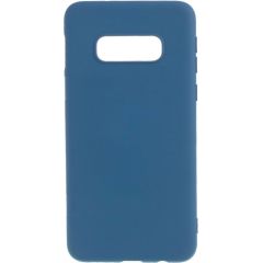 Evelatus  
       Samsung  
       S10e Soft Silicone 
     Dark Blue