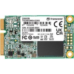 SSD 256GB Transcend MSA220S mSATA 3D NAND, SATA3